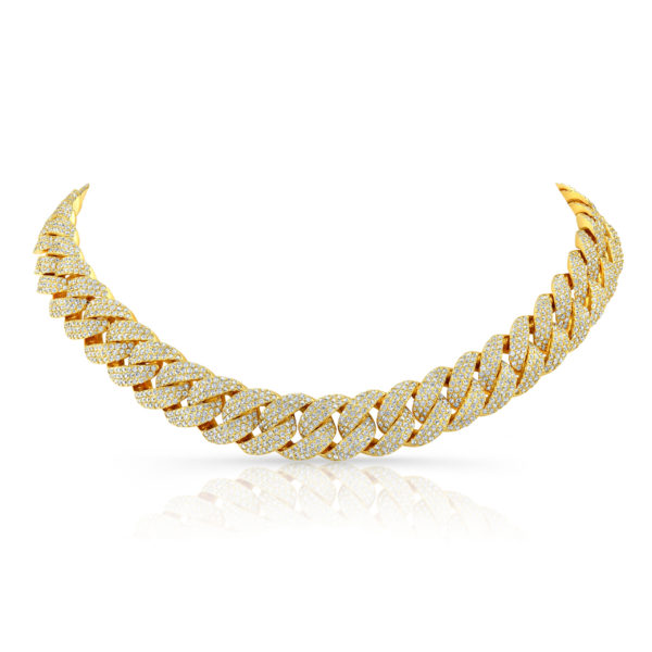 Miami Cuban Link Diamond Choker