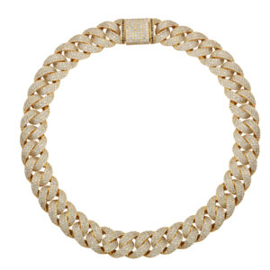 Miami Cuban Link Diamond Choker 2