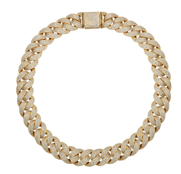 Miami Cuban Link Diamond Choker 2